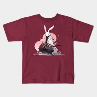 The Way of the Samurai Rabbit Kids T-Shirt